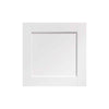 DX 30's Shaker Style Panelled Evokit Pocket Fire Door Detail - 30 Minute Fire Rated - White Primed