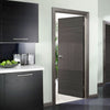 Black colour interior door from LPD Joinery