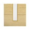 lille 1l oak solid internal door clear safety glas