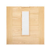 Bespoke Sofia 3L Oak Door Pair - Clear Glass - Prefinished