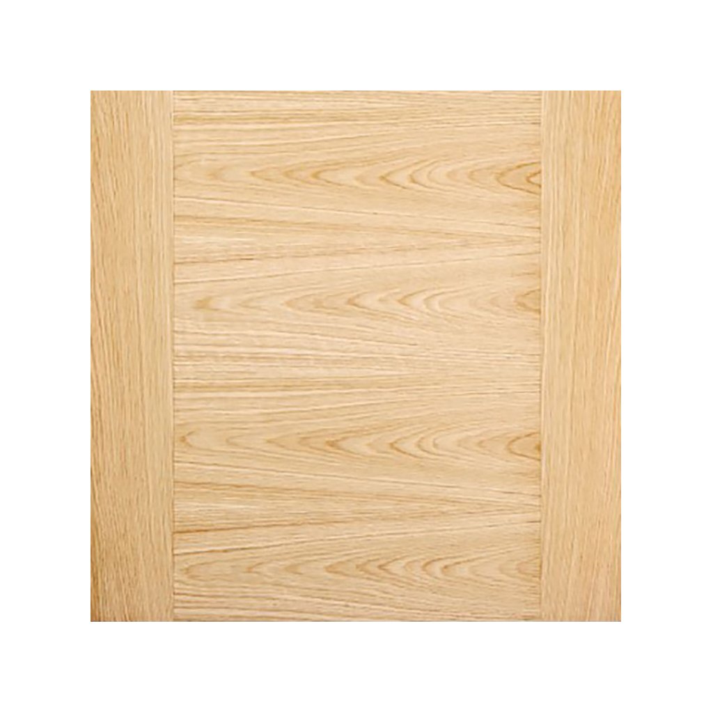 Bespoke Sofia Oak Flush Door Pair - Prefinished