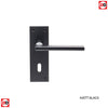 Trentino Lever on Backplate Lock 57mm - 6 Finishes