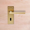 Trentino Lever on Backplate Lock 57mm - 6 Finishes