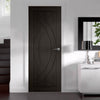 prefinished bespoke treviso oak flush panel door