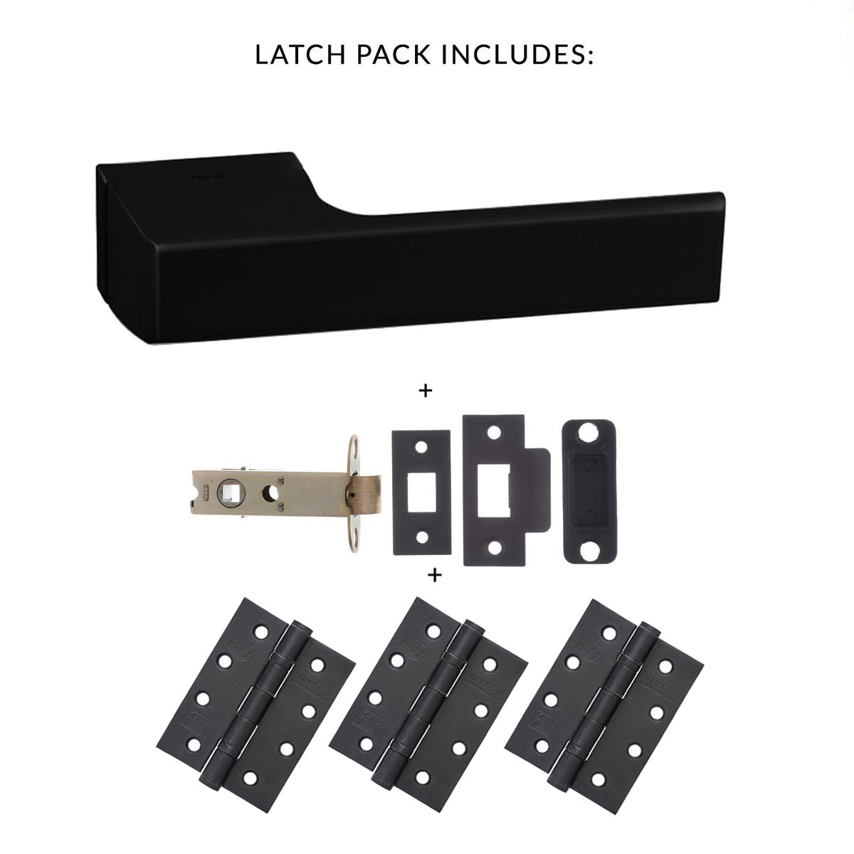 Tupai Rapido RetaLine Panela Designer Fire Lever on Long Rose - Pearl Black Handle Pack