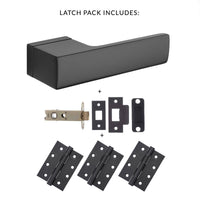 Tupai Rapido RetaLine Cartelle Designer Fire Lever on Long Rose - Pearl Black Handle Pack