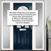 Premium Composite Front Door Set with Two Side Screens - Tuscan 3 Flair Glass - Shown in Blue