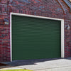 Gliderol Electric Insulated Roller Garage Door from 1995 to 2146mm Wide - Moss Green