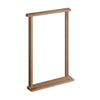 Cottage External Mahogany Double Door and Frame Set - Bevelled Tri Glazed, From LPD Joinery