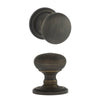 Harrogate Mushroom Old English Mortice Knob - Urban Bronze