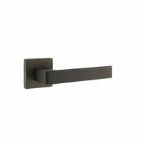 Asti Forme Designer Lever on Minimal Square Rose - Urban Dark Bronze