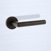 Forme Elle Design Lever on Round Rose - Urban Dark Bronze