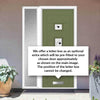 Firenza 3 Urban Style Composite Front Door Set with Single Side Screen - Central Kupang Black Glass - Shown in Reed Green