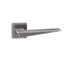 Forme Naxos Designer Lever on Minimal Square Rose - Urban Graphite