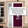 Tortola 1 Urban Style Composite Front Door Set with Single Side Screen - Jet Glass - Shown in Purple Violet