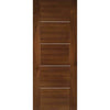 Pass-Easi Two Sliding Doors and Frame Kit - Valencia Prefinished Walnut Door