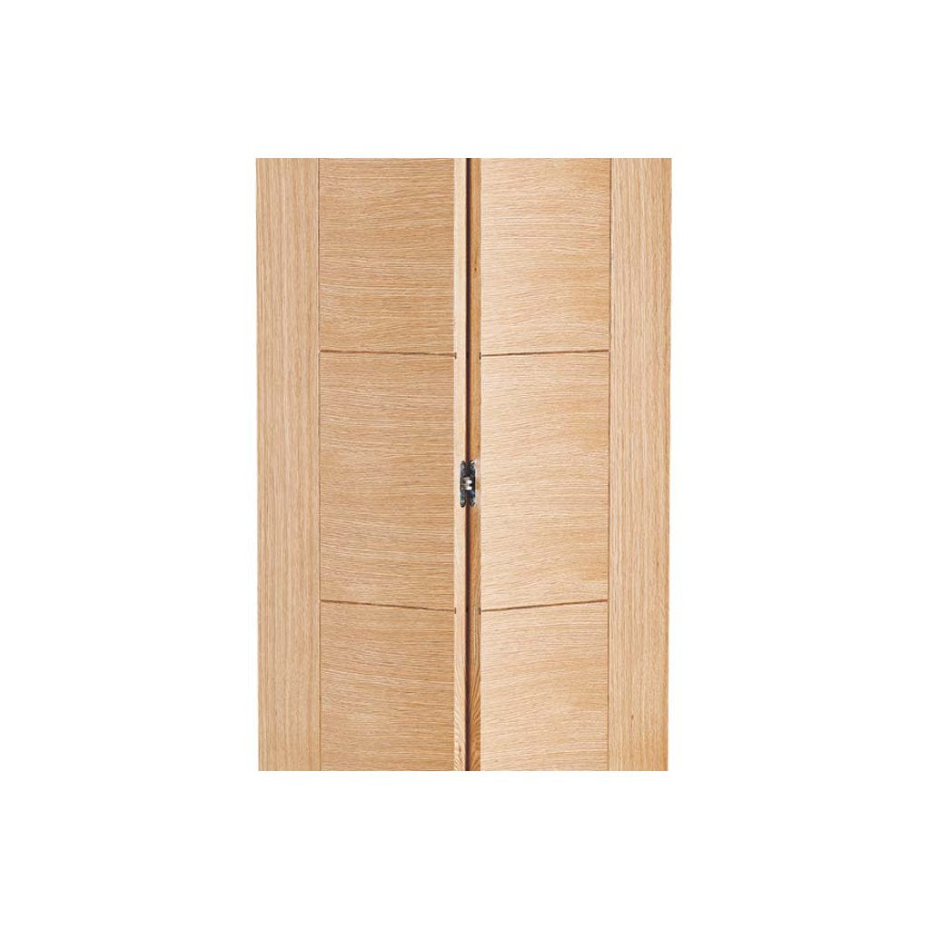 Vancouver Flush Oak Bifold Door - Prefinished