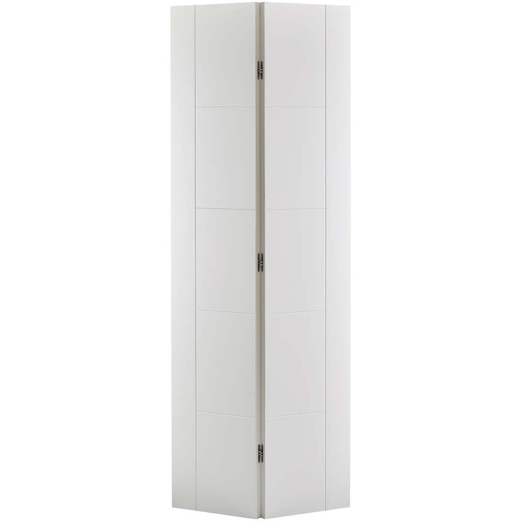 Vancouver Flush Bifold Door - White Primed