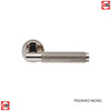 Varese Knurled Lever on Round Rose - 6 Finishes