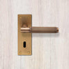 Varese Lever on Backplate Lock 57mm - 6 Finishes