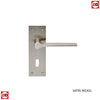 Velino Lever on Backplate Lock 57mm - 6 Finishes