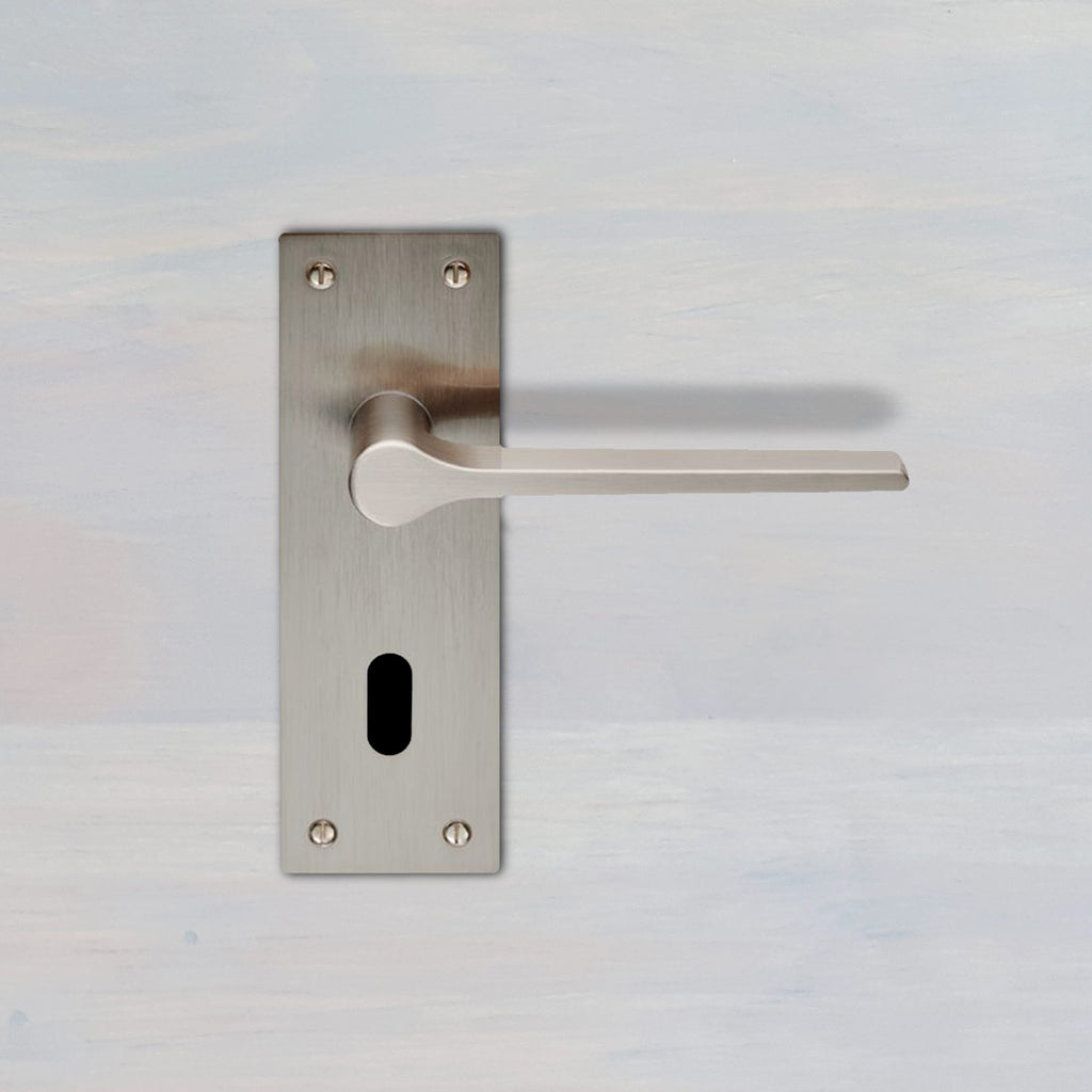 Velino Lever on Backplate Lock 57mm - 6 Finishes