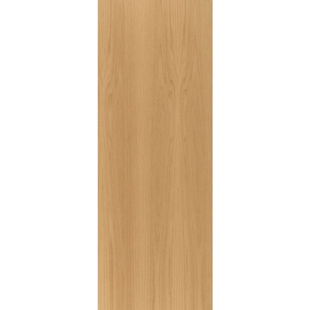 Oak Veneer Evokit Pocket Fire Door Blank - 1/2 Hour Fire Rated - Prefinished