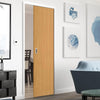 Oak Veneer Evokit Pocket Fire Door Blank - 1/2 Hour Fire Rated - Prefinished