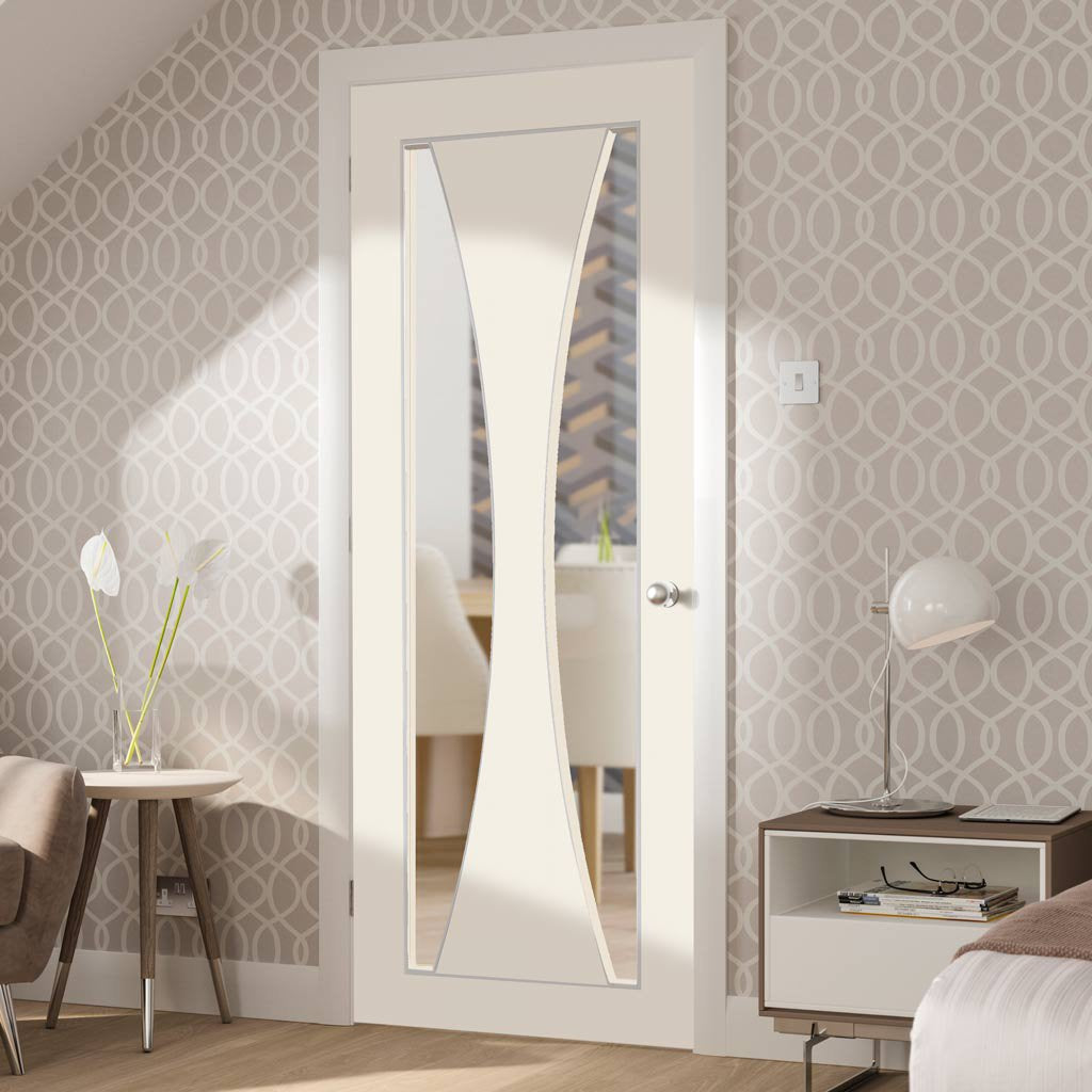 Designer painted interior door available in five colour options
