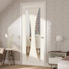 Designer painted interior door available in five colour options
