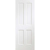 Victorian White Absolute Evokit Pocket Door - Prefinished