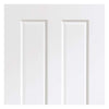 Victorian White Double Evokit Pocket Door Detail - Prefinished