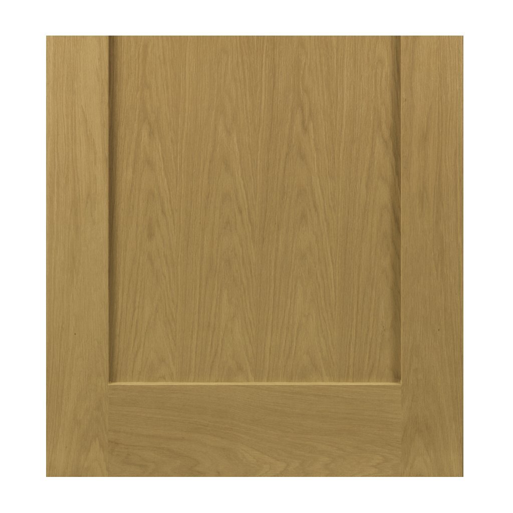 Walden Real American Oak Veneer Double Evokit Pocket Door Detail - Unfinished