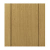 Walden Real American Oak Veneer Single Evokit Pocket Door Detail - Unfinished