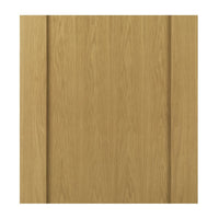 Walden Real American Oak Veneer Double Evokit Pocket Door Detail - Unfinished