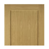 Walden oak veneer shaker style interior door