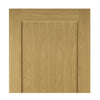 Walden American Oak Veneer Staffetta Quad Telescopic Pocket Doors - Unfinished