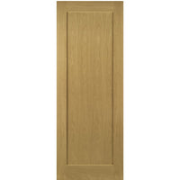 Walden oak veneer shaker style interior door