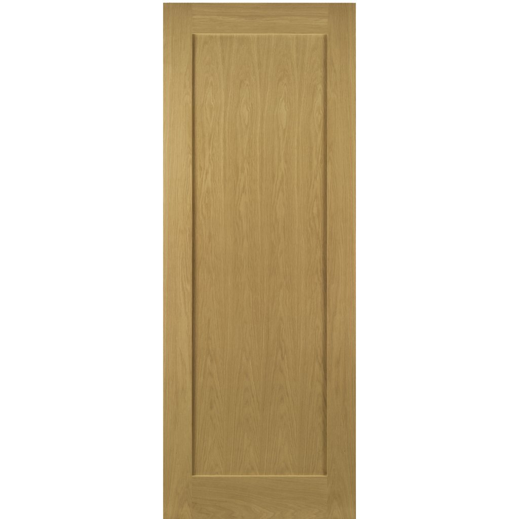 Walden Oak Absolute Evokit Single Pocket Door Detail - Unfinished