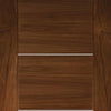 Valencia Walnut Evokit Pocket Fire Door - 1/2 Hour Fire Rated - Prefinished