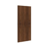 Bespoke Fire Door - Flush American Black Walnut Veneer - 60 Minute Fire Rated - Prefinished
