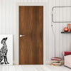 Walnut veneered interior door