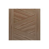 Bespoke Zeus Walnut Flush Door - 2 Door Wardrobe and Frame Kit - Prefinished
