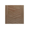 Bespoke Zeus Walnut Flush Door - 2 Door Wardrobe and Frame Kit - Prefinished