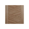 Bespoke Thruslide Zeus Walnut Flush Door - 2 Sliding Doors and Frame Kit - Prefinished