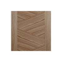 Bespoke Thruslide Zeus Walnut Flush Door - 2 Sliding Doors and Frame Kit - Prefinished