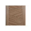 Bespoke Thruslide Zeus Walnut Flush Door - 2 Sliding Doors and Frame Kit - Prefinished