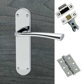 Image: Weser Latch Plate Handle Pack