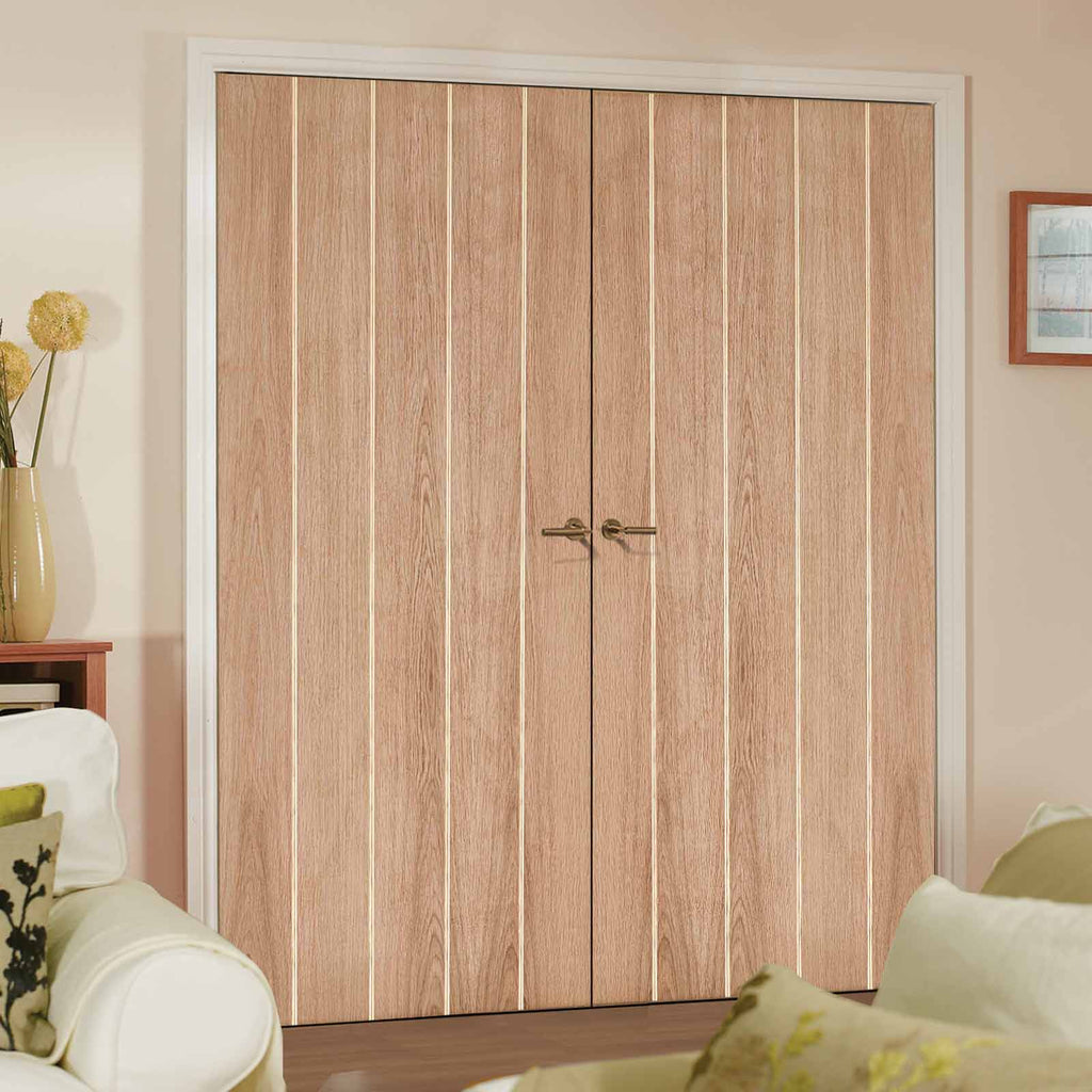 Wexford Oak Door Pair