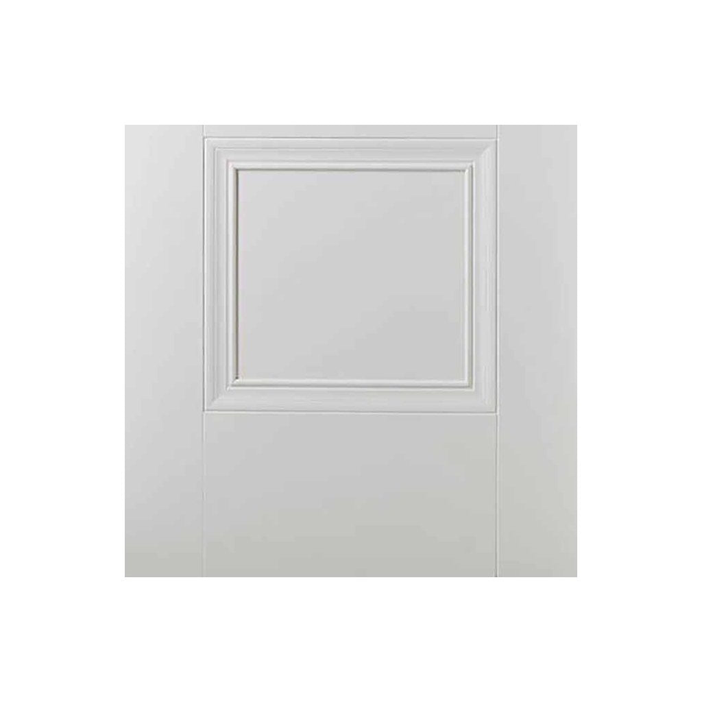 Two Sliding Doors and Frame Kit - Amsterdam 3 Panel Door - White Primed